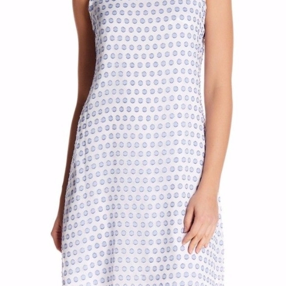 Nine West Dresses & Skirts - Nine West White and Blue Patterned Dress